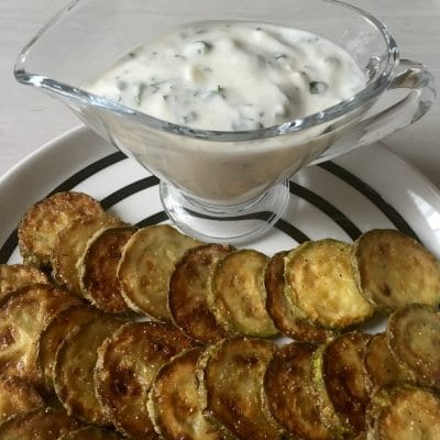 Fried Zucchini appetizer soofoodies