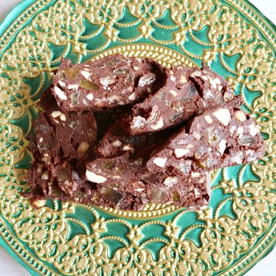 soofoodies chocolate salami dessert