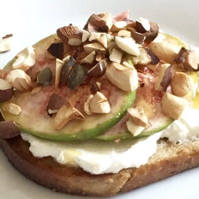 soofoodies cheese honey sandwich with fresh fig and nuts quick and easy