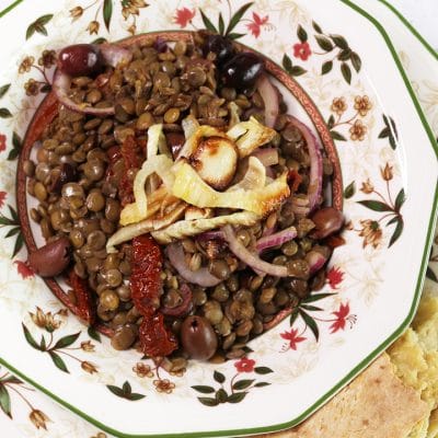 soofoodies flavorful lentils salad salad